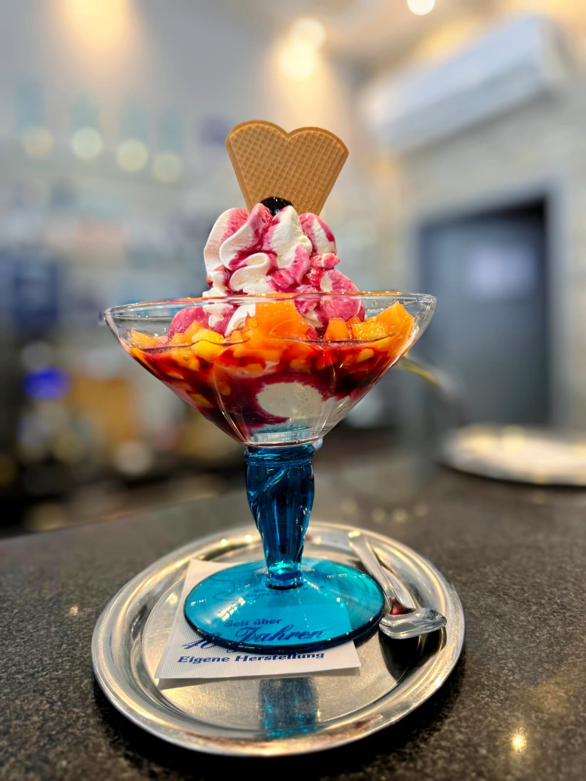 Fruchtbecher des Eiscafé Riviera