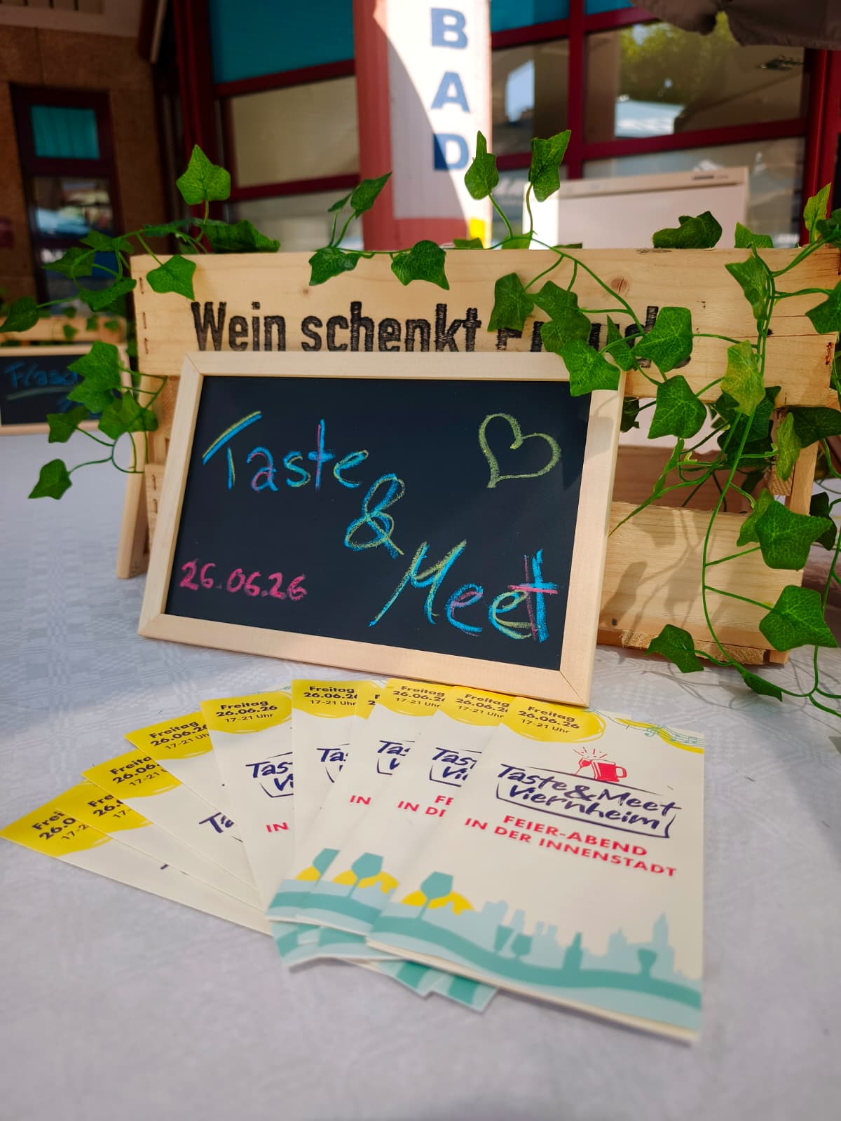 Taste & Meet bei der Citygemeinschaft Viernheim